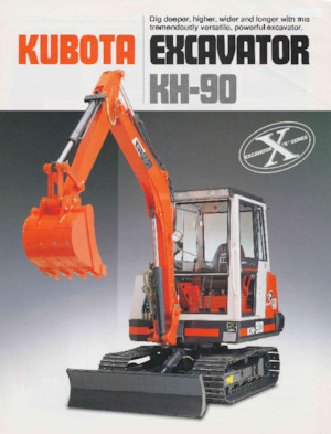 Minibagger Kubota KH90