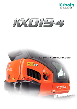 Minibagger Kubota KX019-4 GL