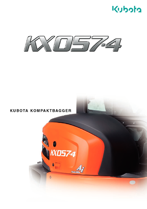 Minibagger Kubota KX057-4
