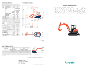 Minibagger Kubota KX101-3α2