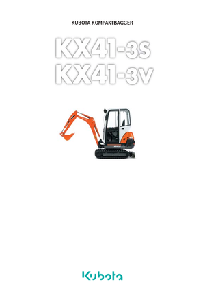 Minibagger Kubota KX41-3 VHGL