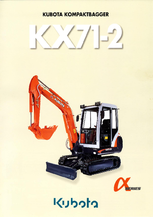 Minibagger Kubota KX71-2 G