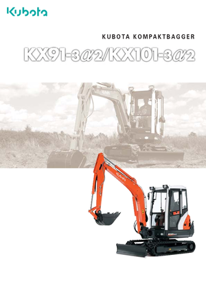 Minibagger Kubota KX91-3α2