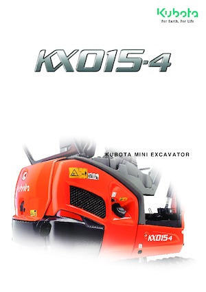 Minibagger Kubota KX015-4
