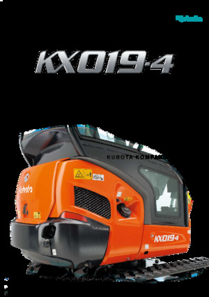 Minibagger Kubota KX019-4 HGL