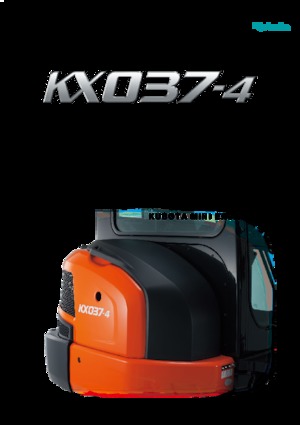 Minibagger Kubota KX037-4 HGL