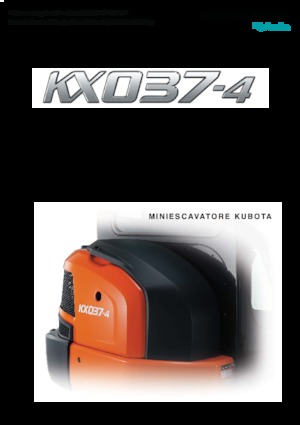 Minibagger Kubota KX037-4 HGL