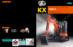 Minibagger Kubota KX057-5