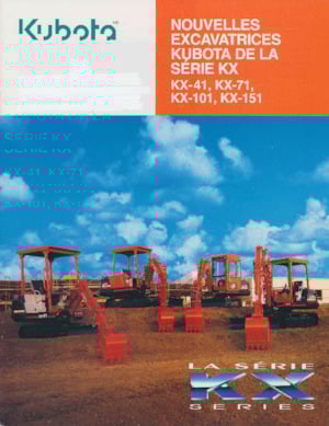 Minibagger Kubota KX41-2