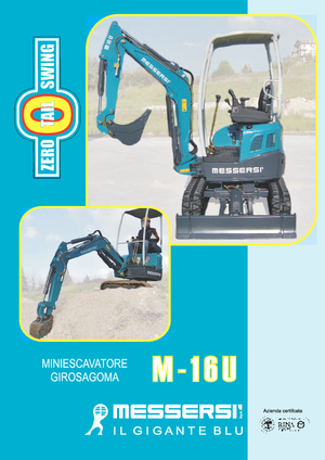 Minibagger Messersi M 16 U