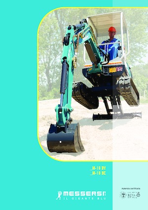 Minibagger Messersi M 18 BE