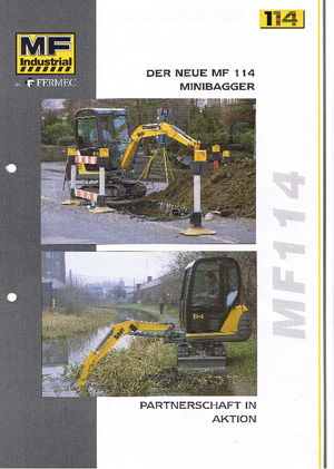 Minibagger MF Industrial MF 114