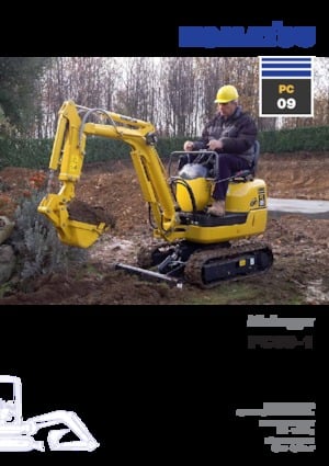 Minibagger Komatsu PC09-1