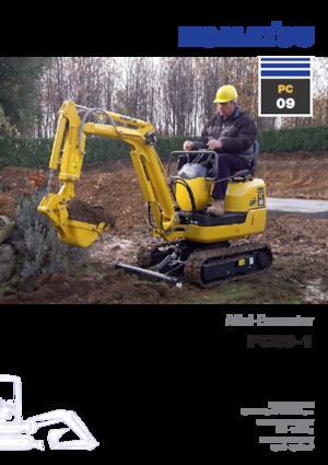 Minibagger Komatsu PC09-1