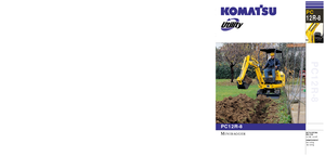 Minibagger Komatsu PC12R-8