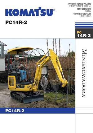 Minibagger Komatsu PC14R-2