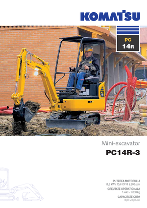 Minibagger Komatsu PC14R-3