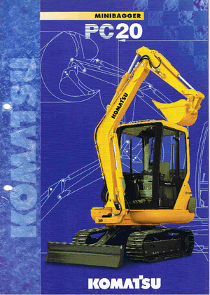 Minibagger Komatsu PC20-7