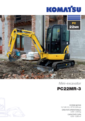 Minibagger Komatsu PC22MR-3
