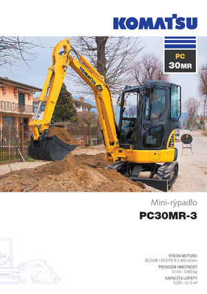 Minibagger Komatsu PC30MR-3