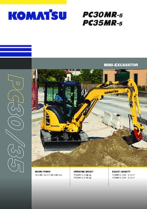 Minibagger Komatsu PC35MR-5