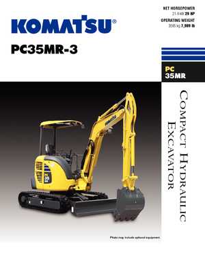 Minibagger Komatsu PC35MR-3