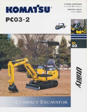 Minibagger Komatsu PC03-2