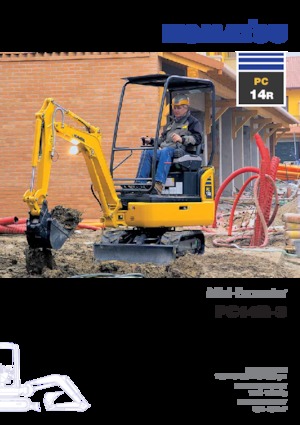 Minibagger Komatsu PC14R-3