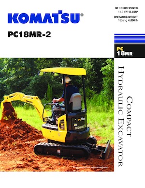 Minibagger Komatsu PC18MR-2