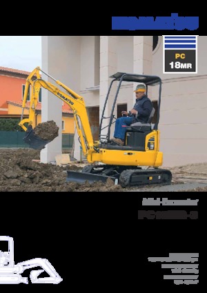 Minibagger Komatsu PC18MR-3