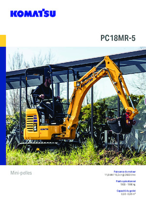 Minibagger Komatsu PC18MR-5