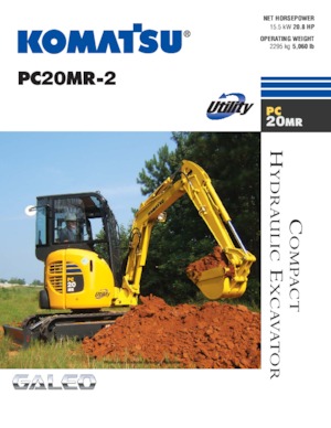 Minibagger Komatsu PC20MR-2