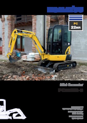 Minibagger Komatsu PC22MR-3