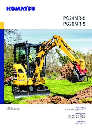 Minibagger Komatsu PC26MR-5