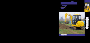 Minibagger Komatsu PC27R-8