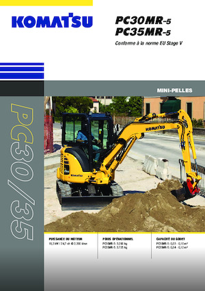 Minibagger Komatsu PC35MR-5