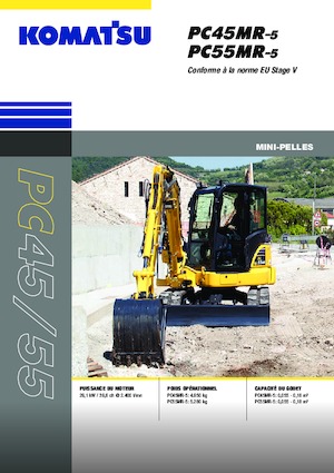 Minibagger Komatsu PC55MR-5E0