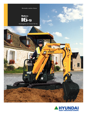 Minibagger Hyundai R 16-9