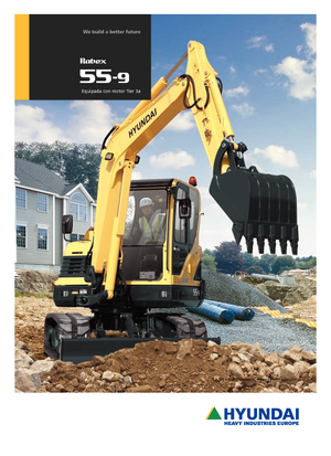 Minibagger Hyundai R 55-9