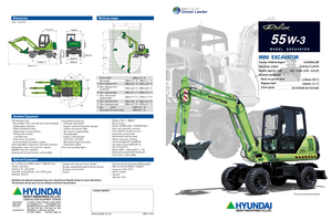 Minibagger Hyundai R 55 W-3