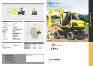 Minibagger Hyundai R 55 W 7