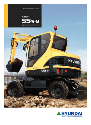 Minibagger Hyundai R 55 W-9