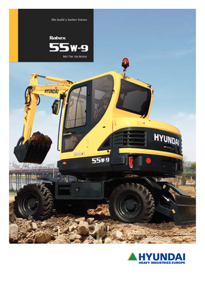 Minibagger Hyundai R 55 W-9