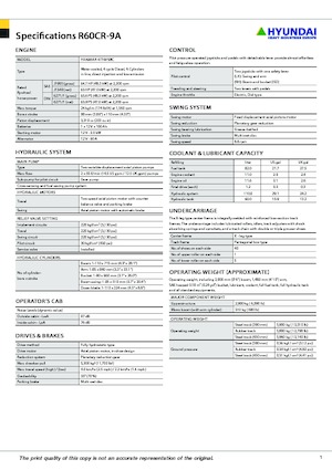 Minibagger Hyundai R60CR-9A