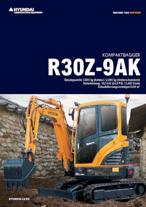 Minibagger Hyundai R30Z-9AK