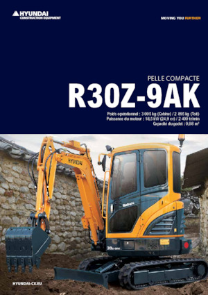 Minibagger Hyundai R30Z-9AK