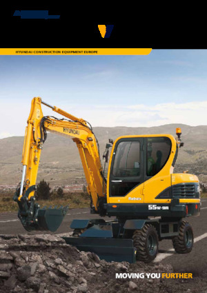 Minibagger Hyundai R55W-9A