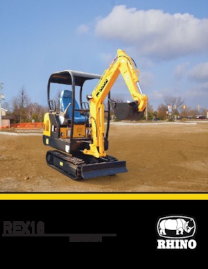 Minibagger RHINO REX18