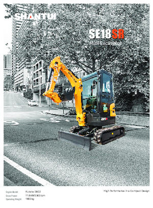 Minibagger Shantui SE18SR