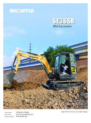 Minibagger Shantui SE36SR